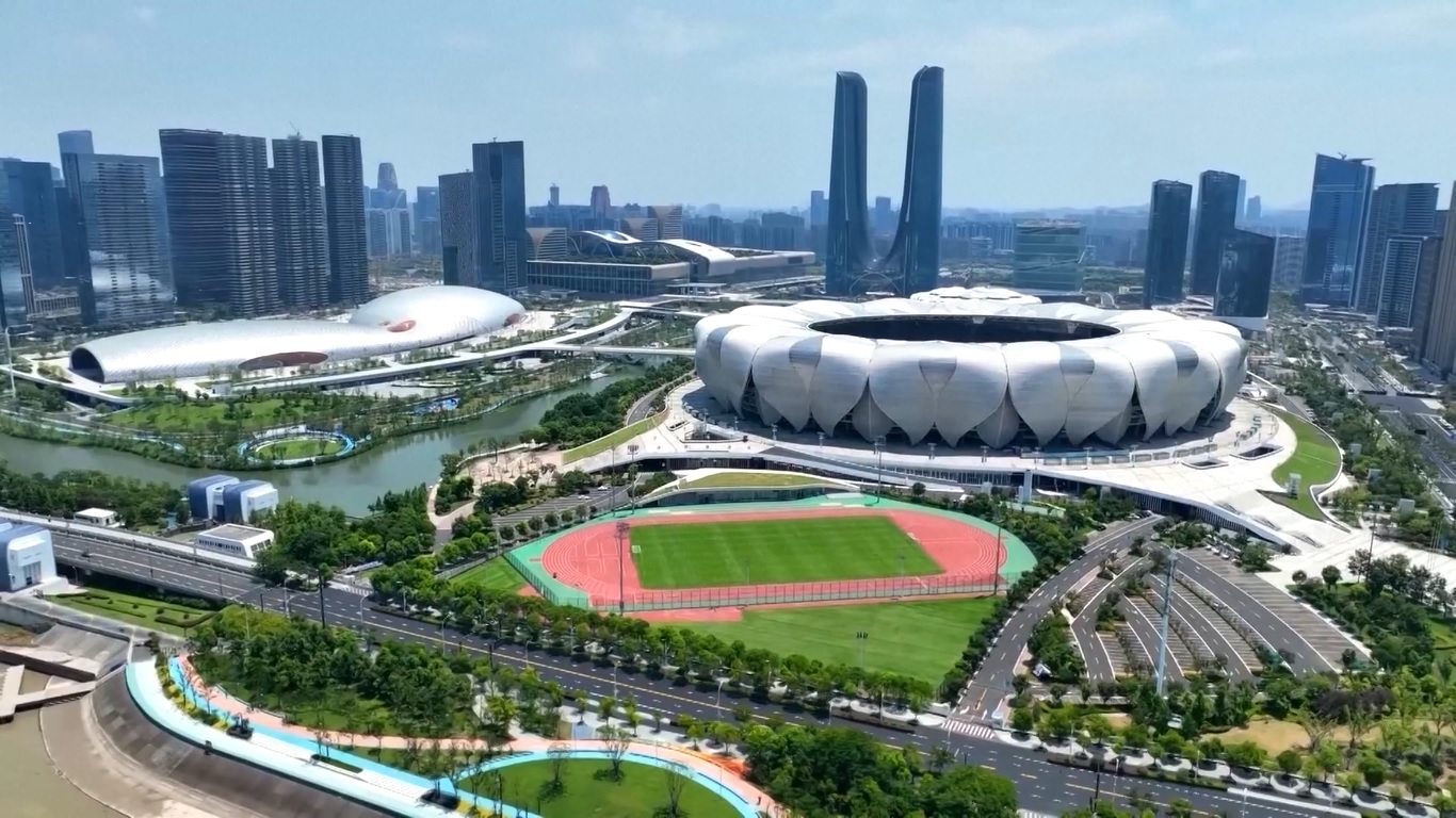 Pesta olahraga ini akan diselenggarakan di Hangzhou dan lima kota lainnya di Provinsi Zhejiang