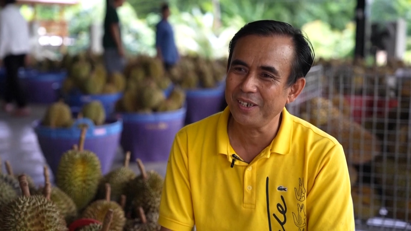Perusahaan mereka mengekspor durian senilai lebih dari 2