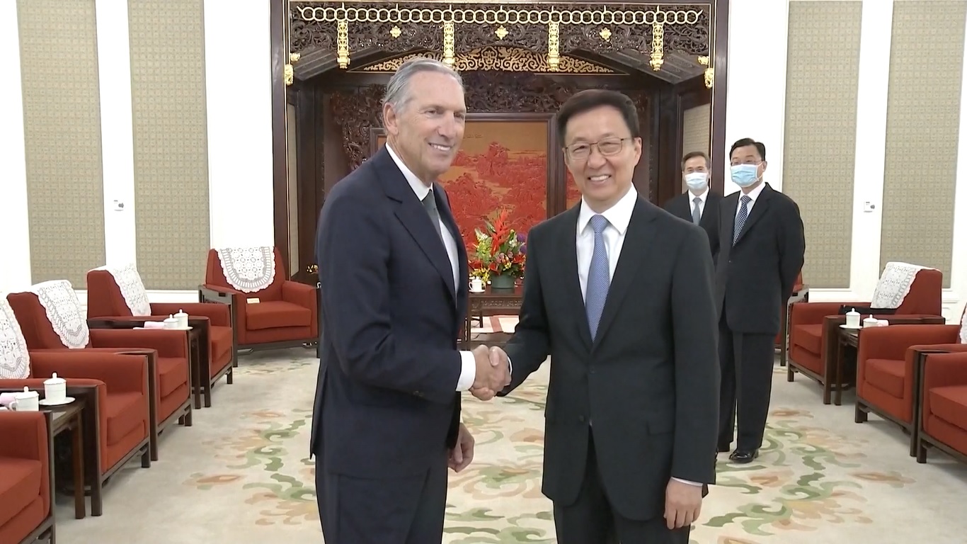 Han mengatakan Tiongkok tetap berkomitmen pada kebijakan nasional mendasar untuk membuka diri terhadap dunia luar