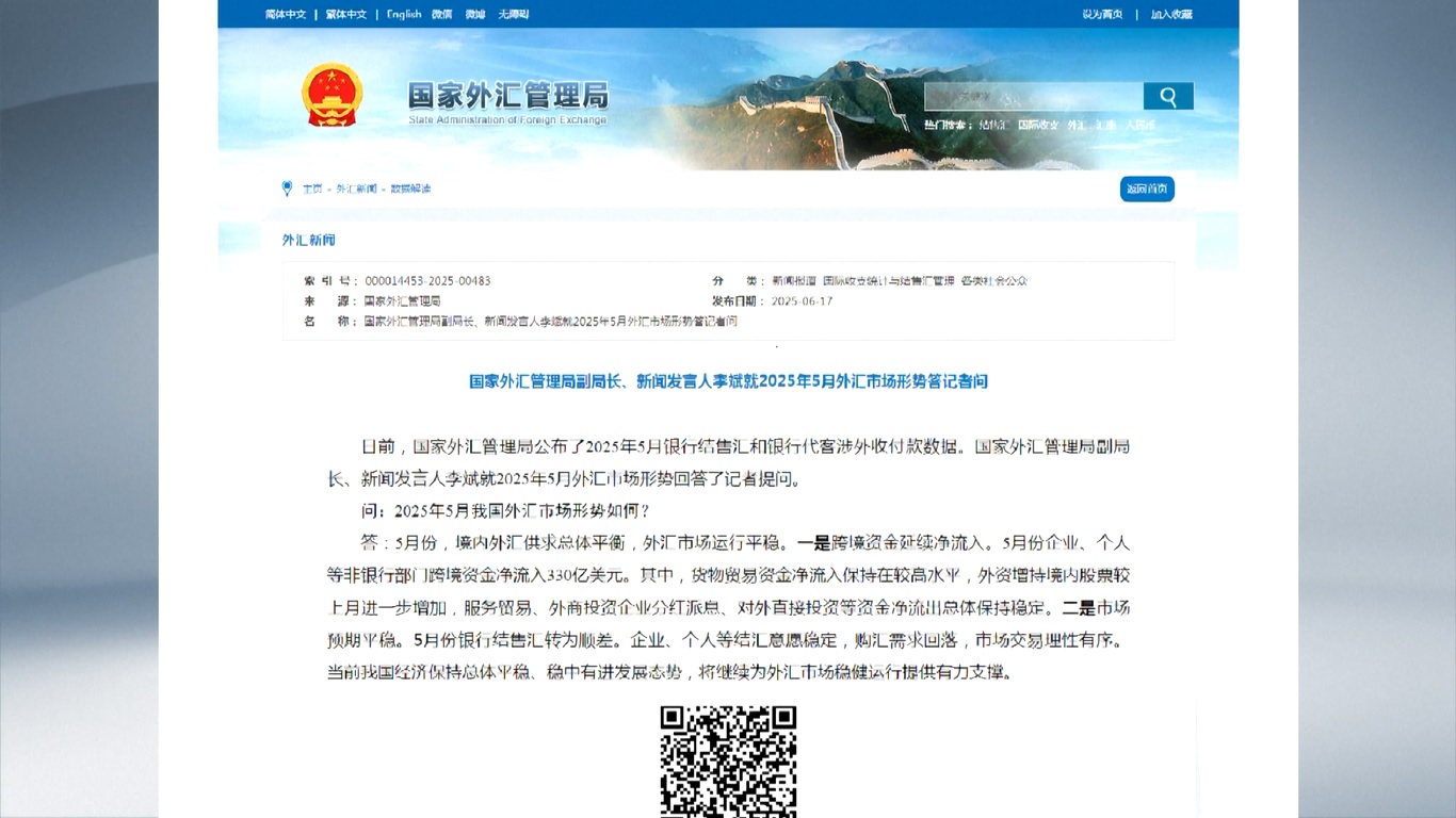 Data SAFE menunjukkan bahwa sektor nonperbankan Tiongkok