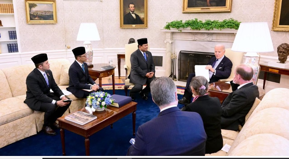 Presiden Prabowo menyampaikan apresiasinya atas hubungan persahabatan yang kuat antara Indonesia dan Amerika Serikat