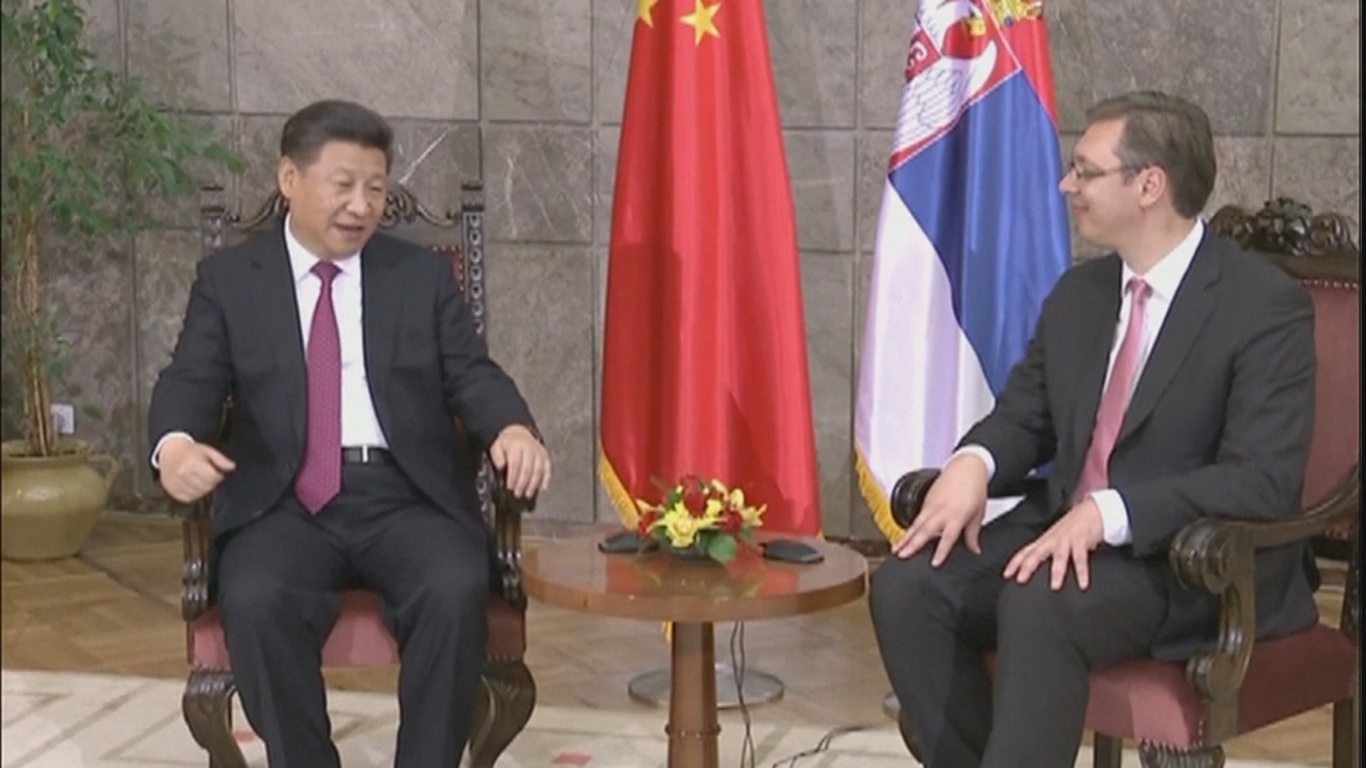 Xi menyatakan keyakinannya bahwa kunjungannya kali ini akan menjadi kunjungan yang bermanfaat dan akan membuka babak baru dalam hubungan Tiongkok-Serbia