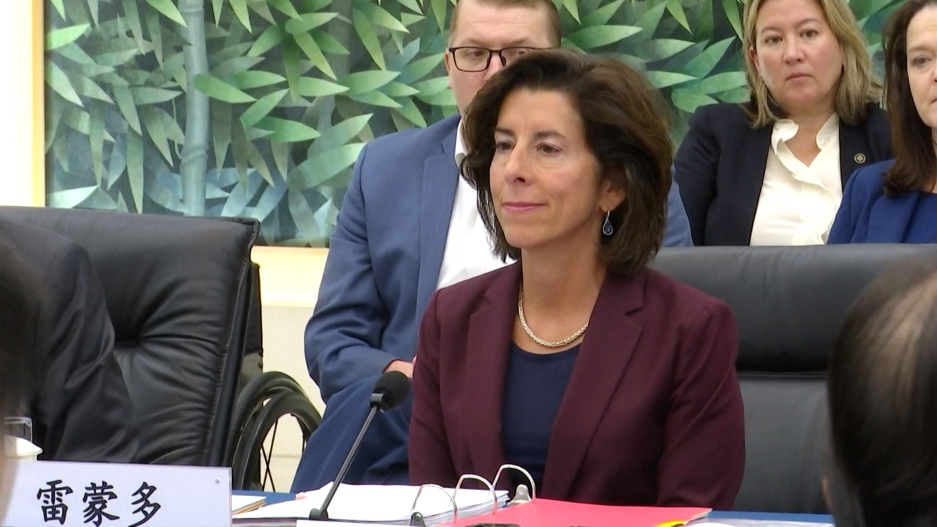 Raimondo tiba di Beijing pada hari Minggu (27/8) lalu untuk kunjungan empat hari ke Tiongkok atas undangan Menteri Perdagangan Tiongkok