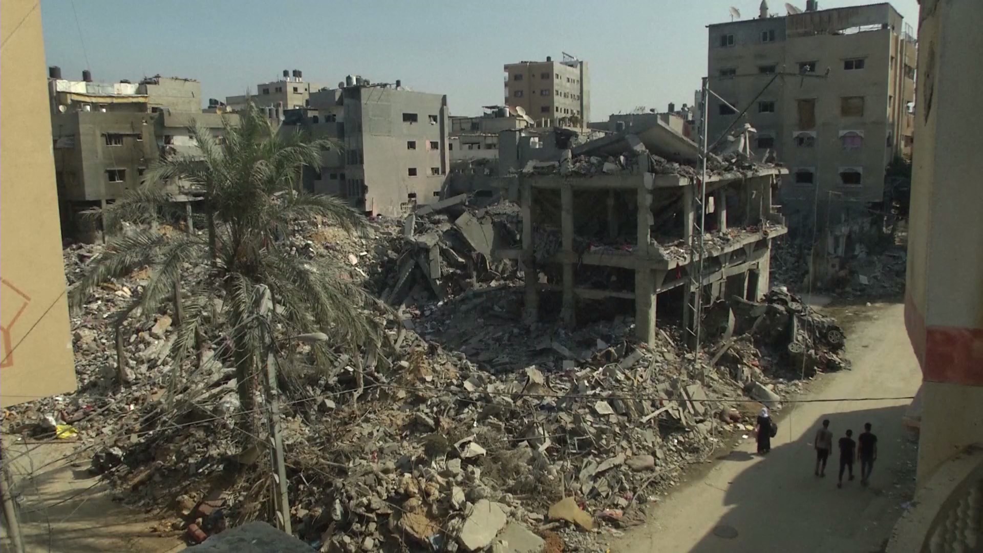 Serangan udara intensif yang dilakukan Israel selama operasinya di Jalur Gaza telah menimbulkan kerusakan parah di kamp-kamp pengungsi Palestina