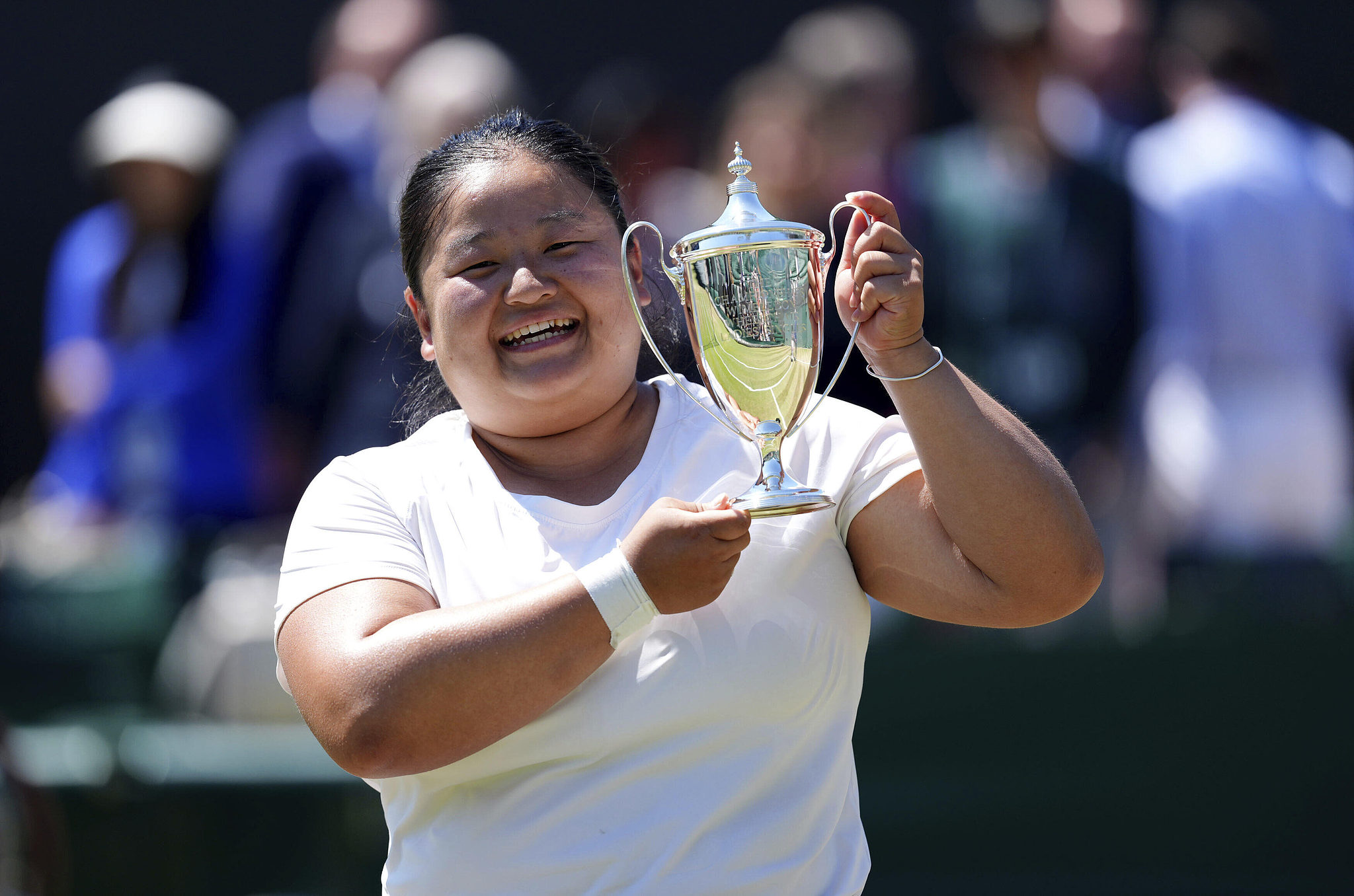 Wang Ziying  Ukir Sejarah dengan Memenangkan Gelar women's wheelchair di Wimbledon