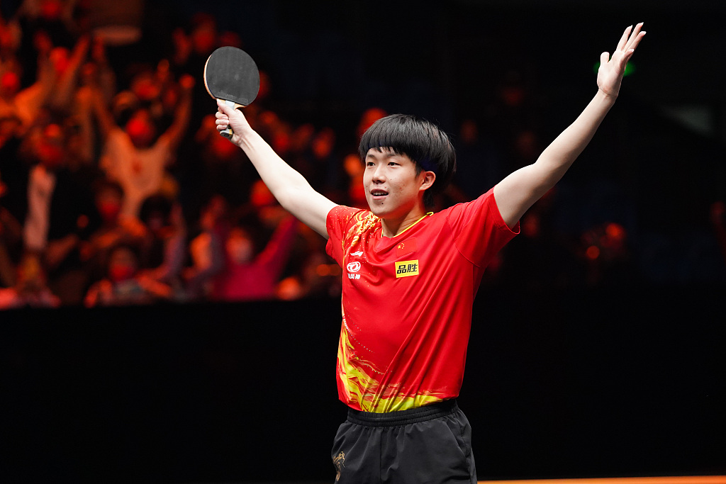 Petenis Tiongkok Wang Chuqin naik ke peringkat ketiga terbaik dalam kariernya saat Federasi Tenis Meja Internasional (ITTF) merilis peringkat dunia terbarunya
