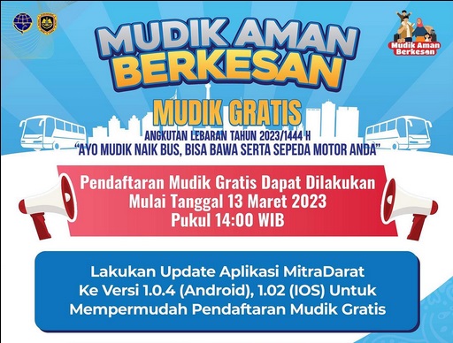 pendaftaran dibuka mulai 13 Maret sampai 14 April 2023