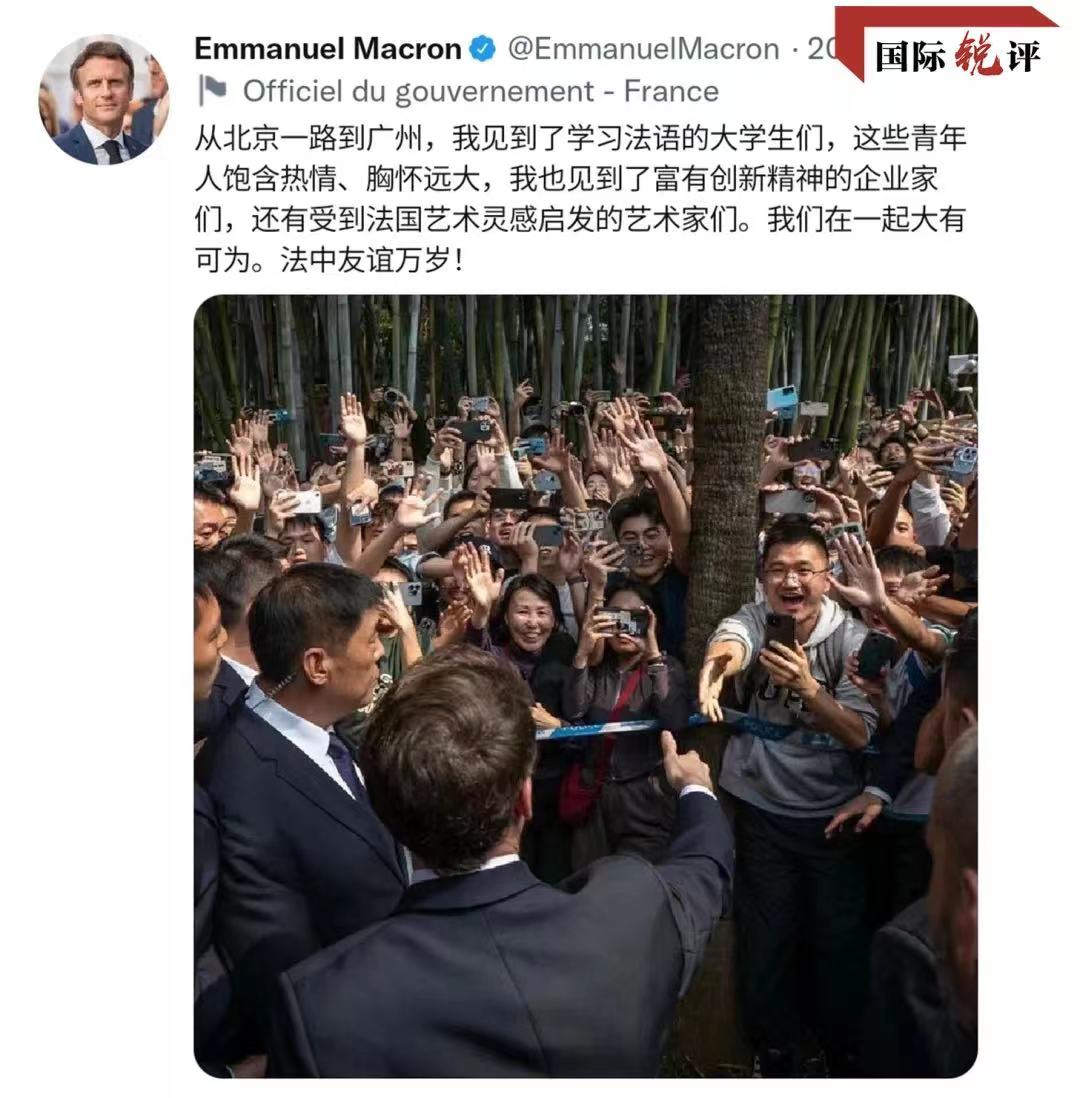 Presiden Tiongkok Xi Jinping dan Presiden Macron telah meningkatkan saling pengertian dan saling percaya