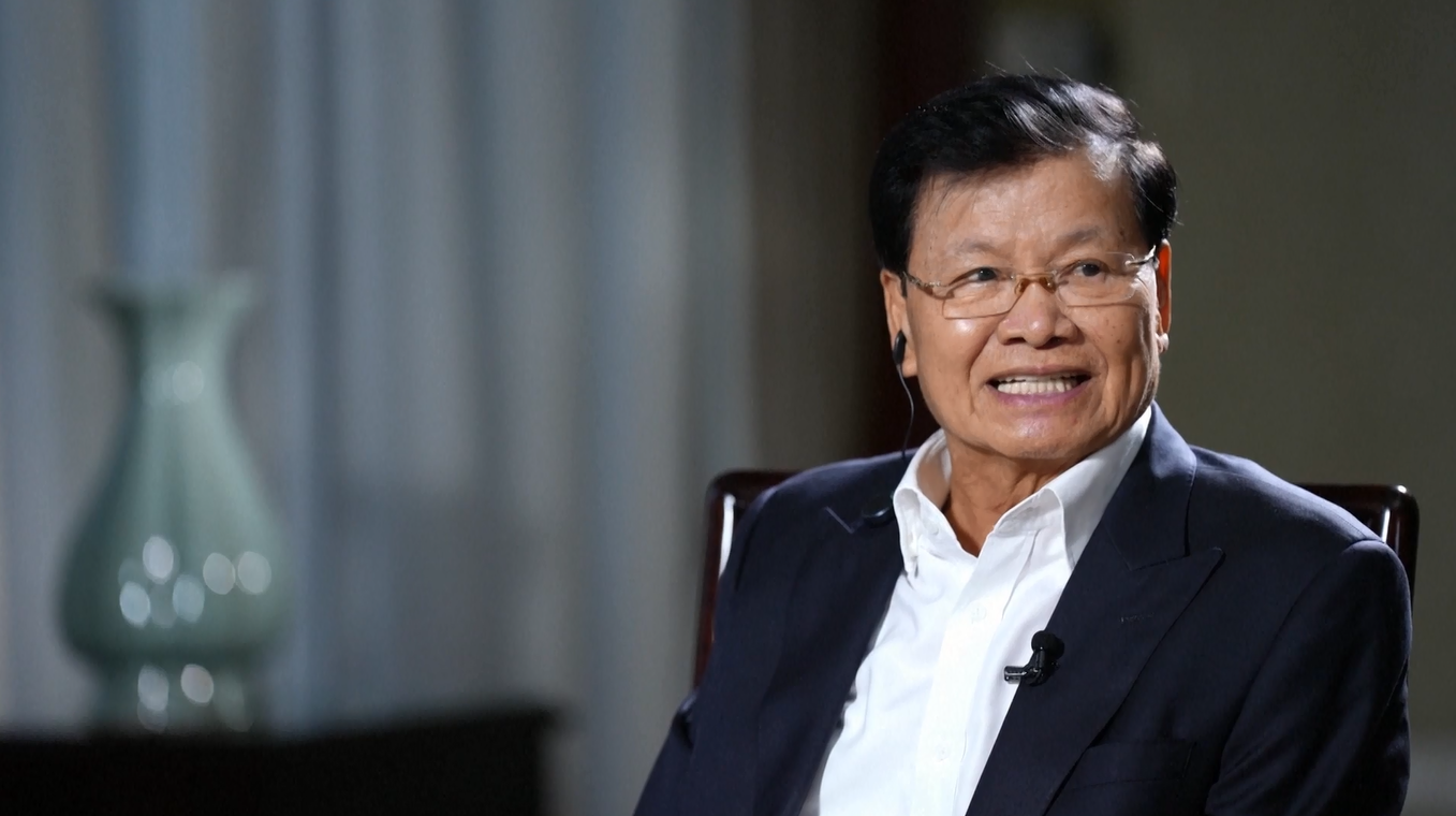 Presiden Laos Berjanji akan Meningkatkan Kerja Sama Teknologi dengan Tiongkok