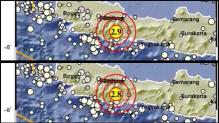 Episentrum gempa gempa pertama di jarak 9 km Tenggara kota Tasikmalaya pada kedalaman 10 km sedangkan di gempa kedua pada 8 Km tenggara kota Tasikmalaya pada kedalaman 10 Km