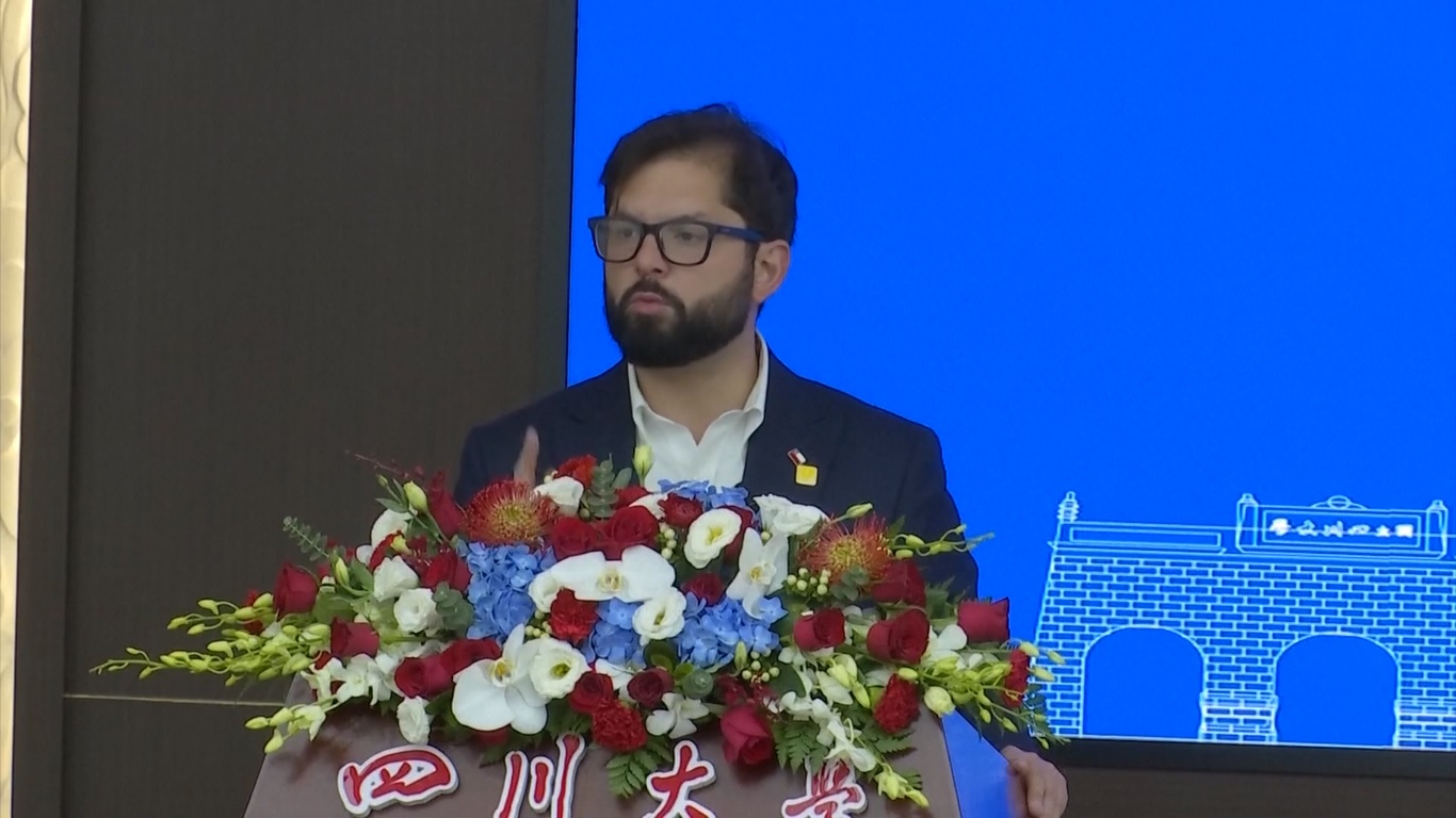 Boric tiba di Chengdu