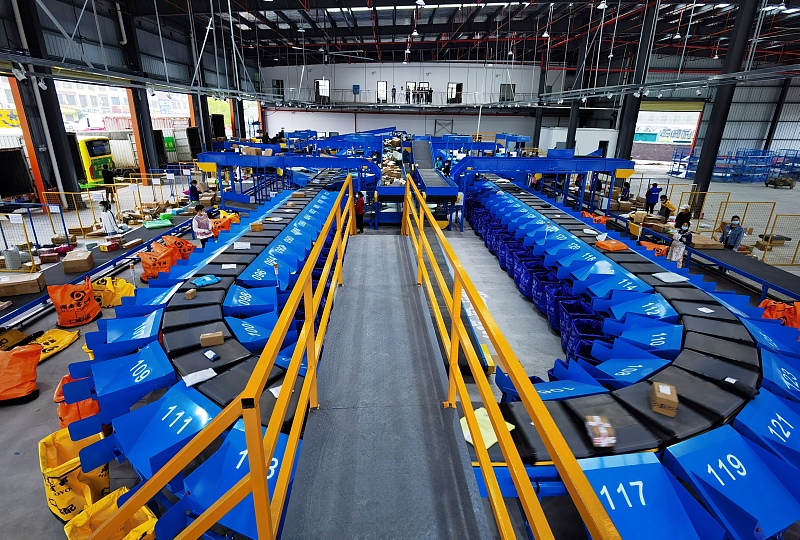 Sektor pos Tiongkok telah mengalami peningkatan substansial selama dekade terakhir