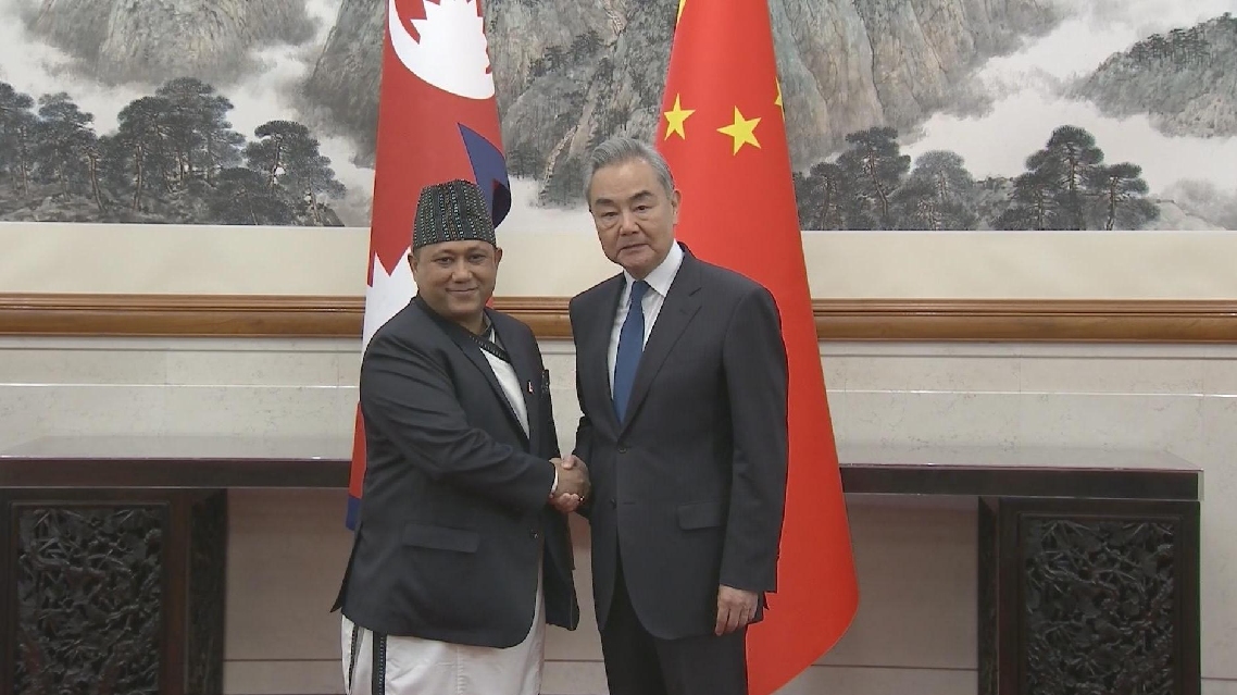 Menteri Luar Negeri Tiongkok dan Nepal Menggelar Pembicaraan di Beijing