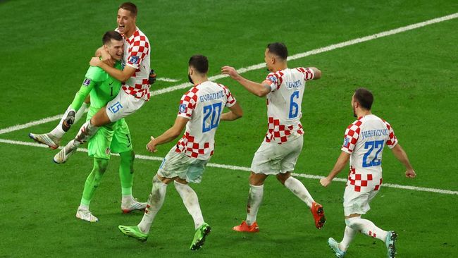 Kroasia punya peluang untuk mengalahkan Argentina di semifinal Piala Dunia 2022 Berikut tiga alasan Kroasia percaya diri kalahkan Argentina