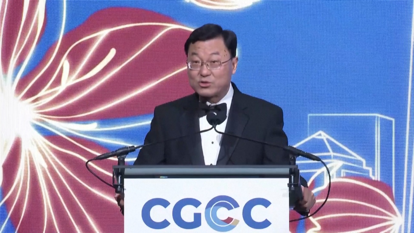 Xie menyampaikan pernyataan tersebut dalam pidato utama yang disampaikan pada gala peringatan 20 tahun Kamar Dagang Umum Tiongkok-AS atau China General Chamber of Commerce-USA (CGCC) di New York