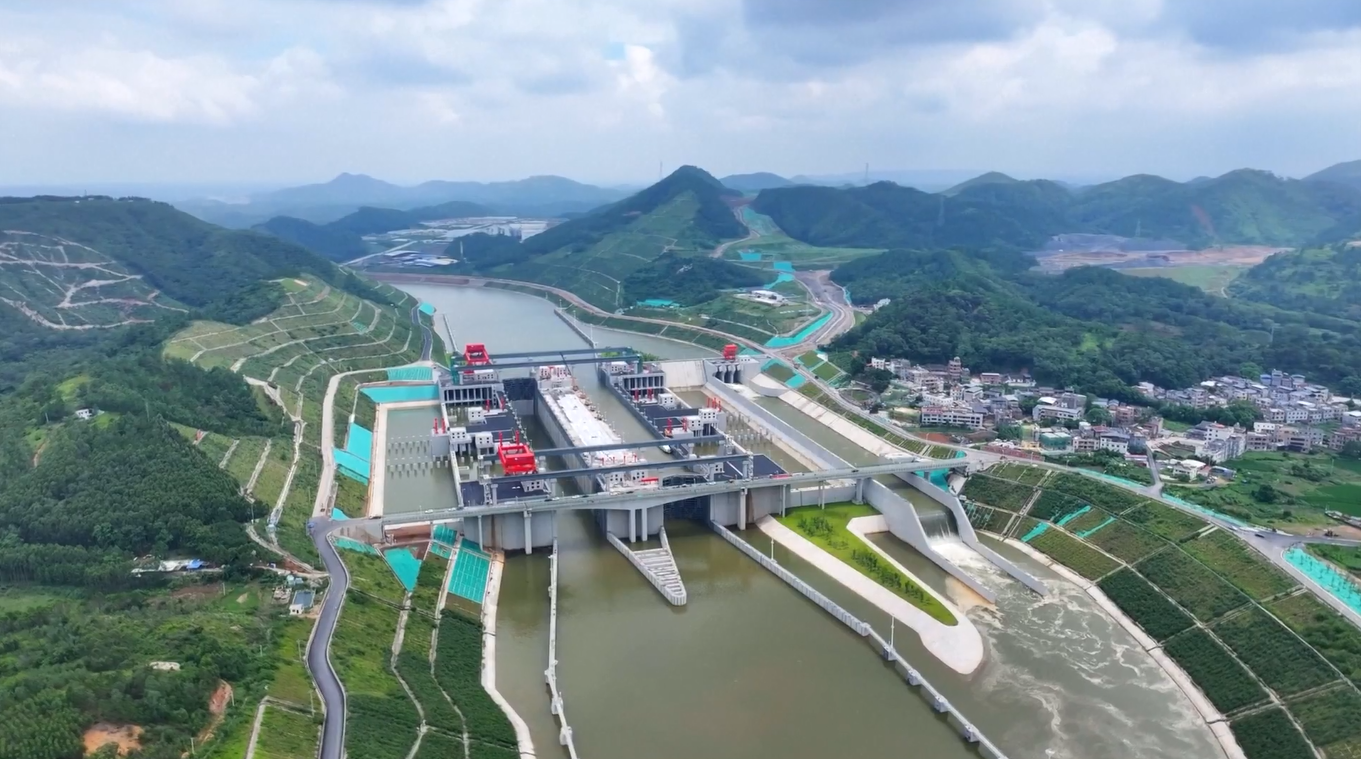Pusat Madao di Kanal Pinglu yang Cetak Rekor Tampilkan Rekayasa Pintu Air Kapal yang Cerdas dan Ramah Lingkungan