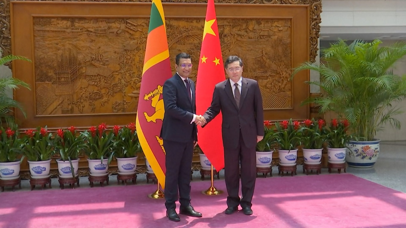 Qin Gang mengatakan Tiongkok dan Sri Lanka telah menghormati dan mendukung satu sama lain sejak menjalin hubungan diplomatik