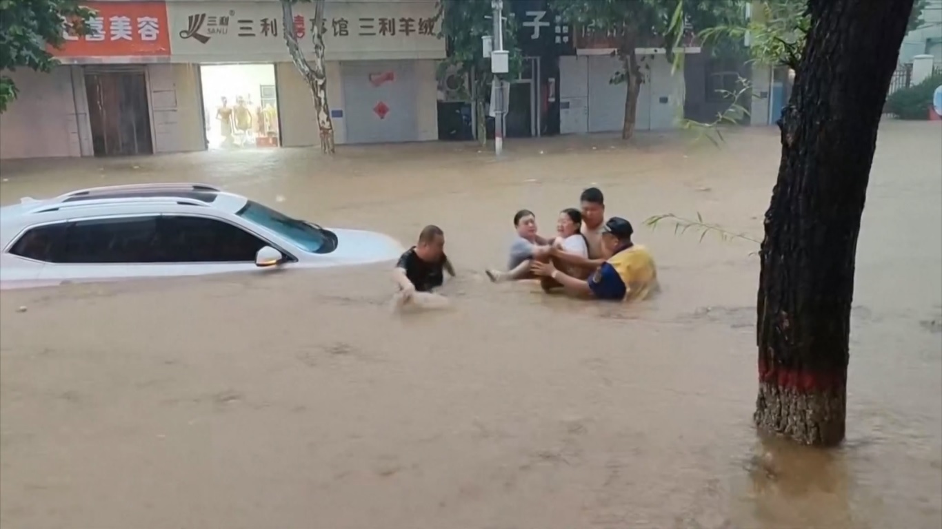 Xi Jinping Desak Upaya Maksimal untuk Selamatkan Nyawa Warga yang Terkena Banjir