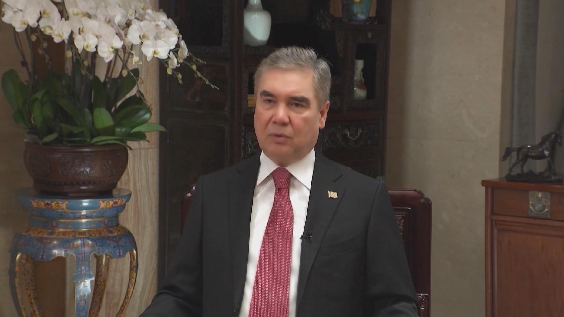 Pemimpin Nasional Turkmenistan Memuji Kerja Sama yang Kuat dan Beragam dengan Tiongkok