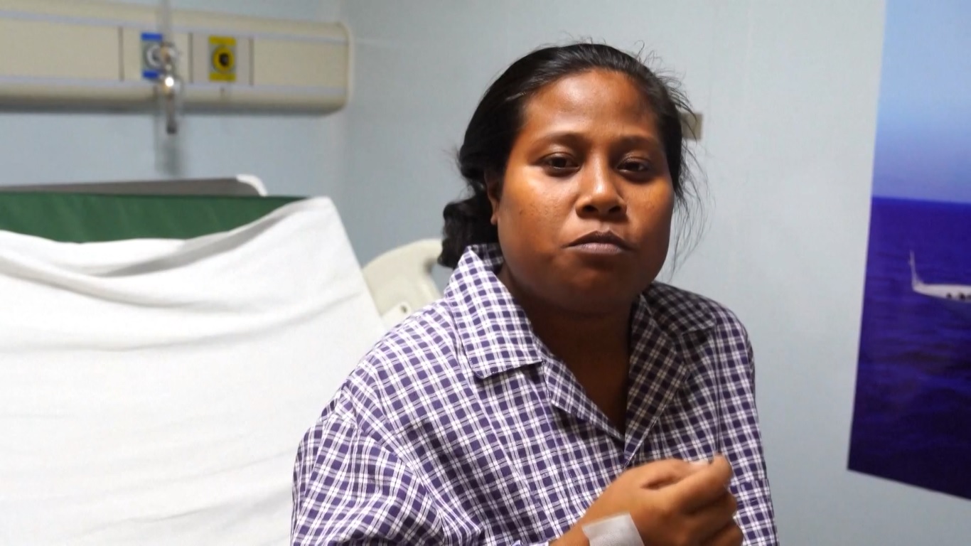 Kapal ini tiba di pelabuhan Tarawa pada hari Sabtu (15/7) lalu dan melakukan kunjungan selama 7 hari