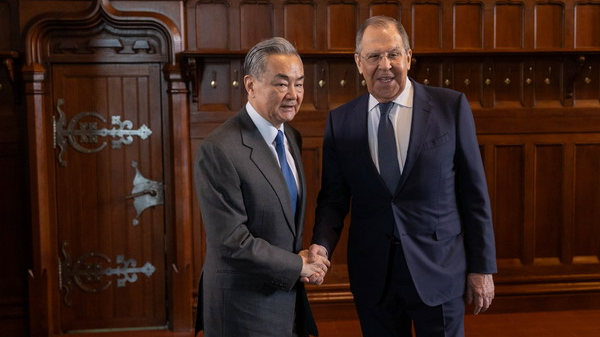 Menteri luar negeri Tiongkok berharap koordinasi strategis komprehensif Tiongkok-Rusia di era baru akan mendapatkan vitalitas baru dan memasuki babak baru