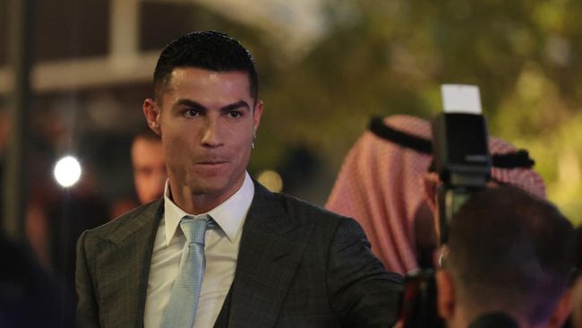 Cristiano Ronaldo tidak bisa tampil di laga lawan Al Shabab pekan ini