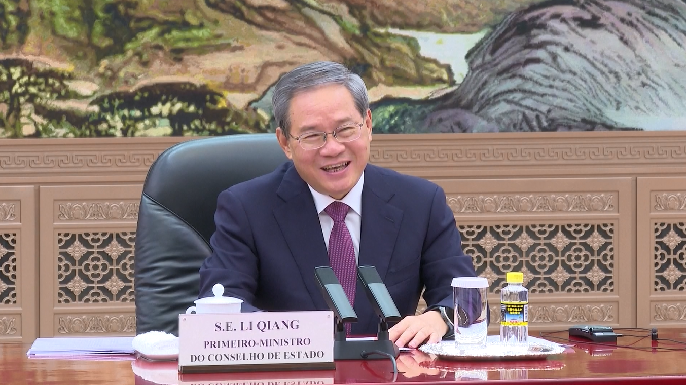 Perdana Menteri Tiongkok Bertemu dengan Presiden Mozambik