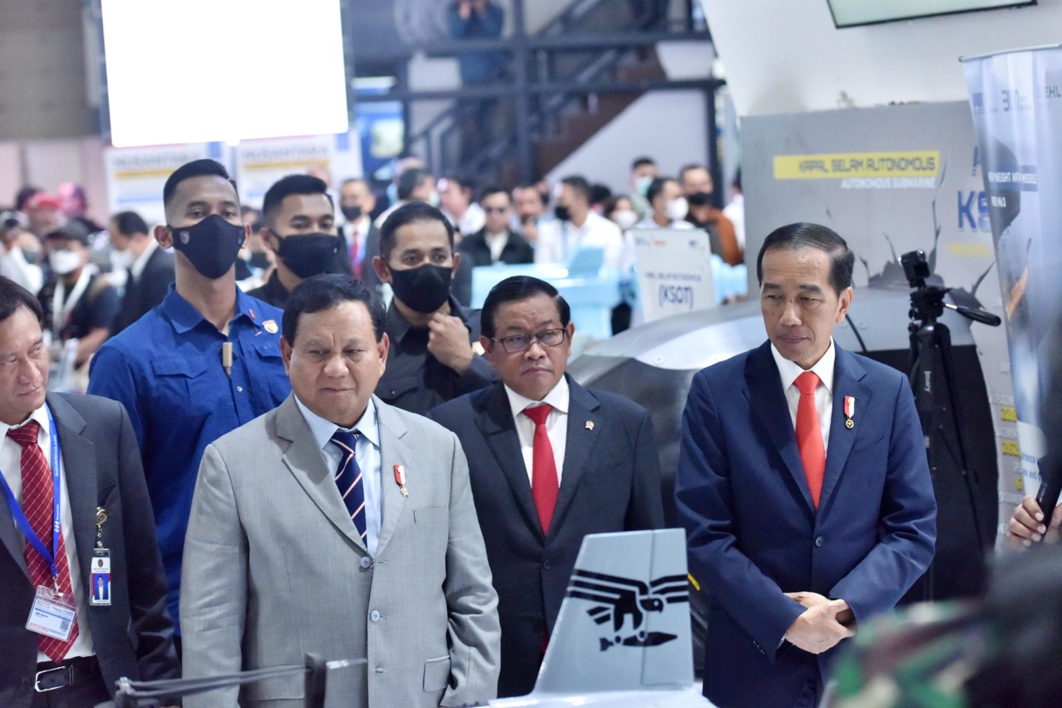Pameran Indo Defence 2022 Expo &amp; Forum digelar di Jakarta International Expo (JIExpo) Kemayoran