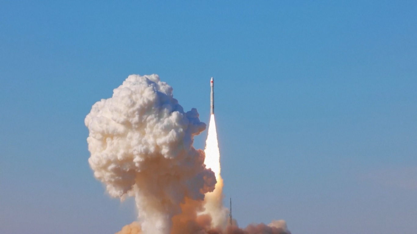 Peluncuran ini menandai misi penerbangan ketiga dari seri roket pembawa Lijian-1