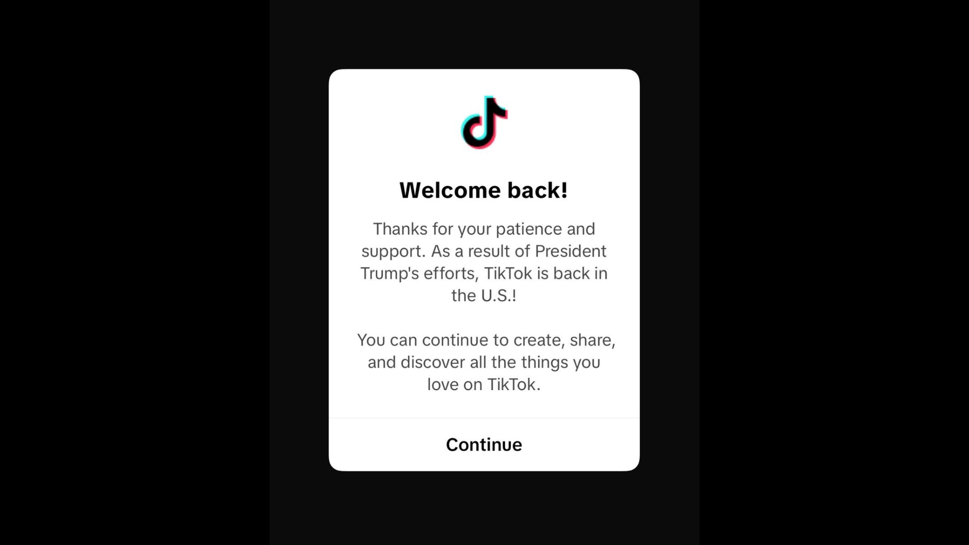 Trump telah menyatakan bahwa ia memiliki titik hangat di hati untuk TikTok
