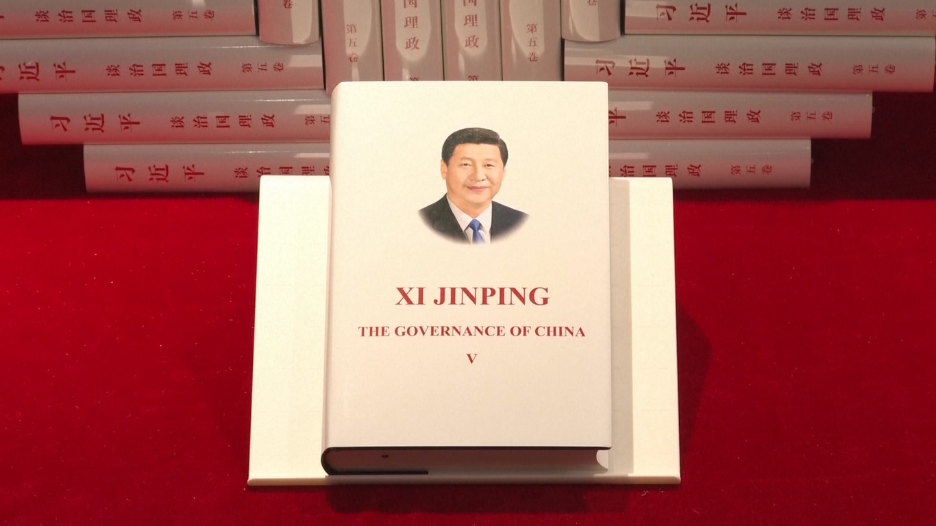 Volume Baru Karya Tata Kelola Xi Jinping Memulai Debutnya di Frankfurt