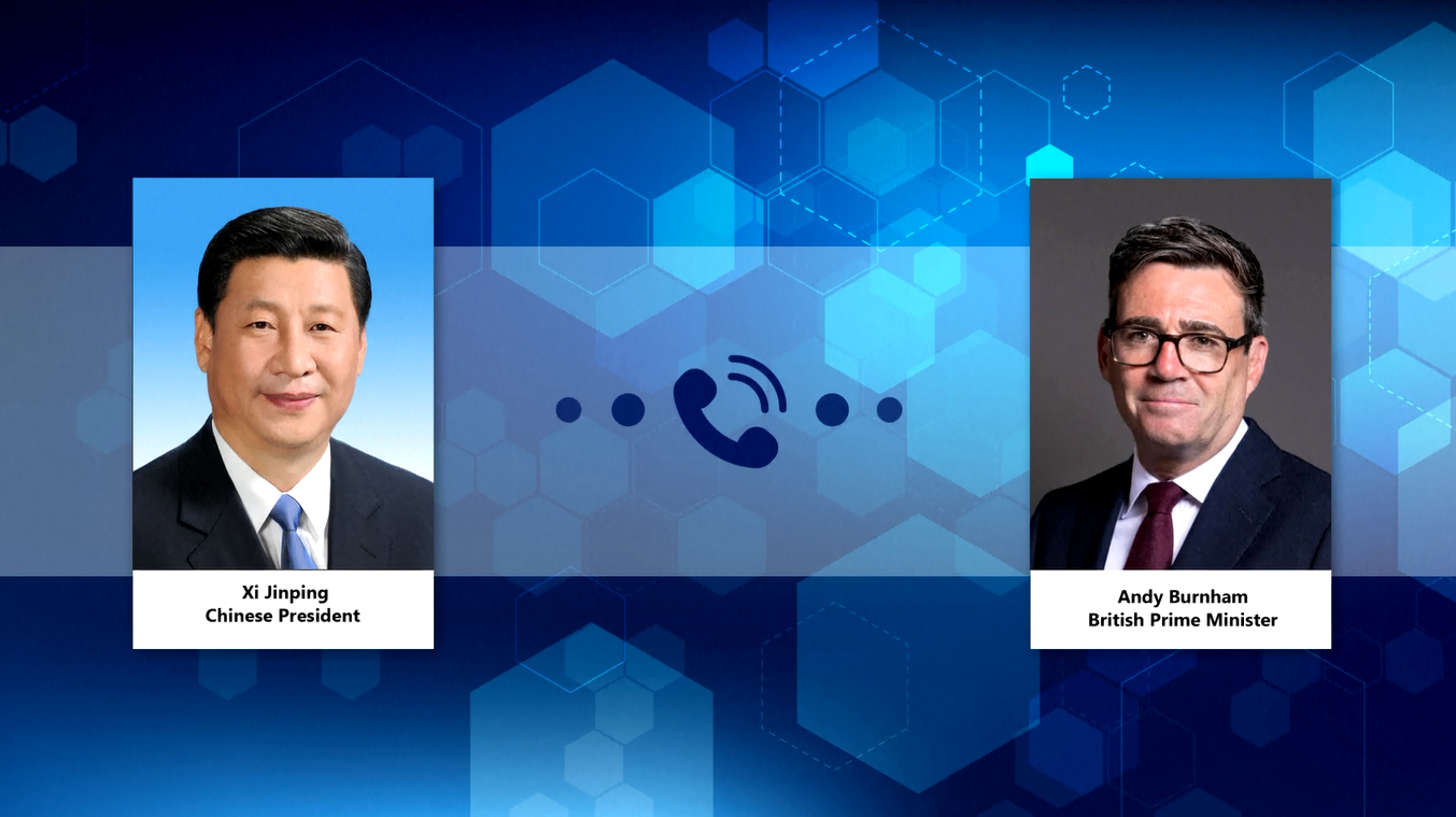 Xi Jinping Melakukan Pembicaraan Telepon dengan PM Inggris