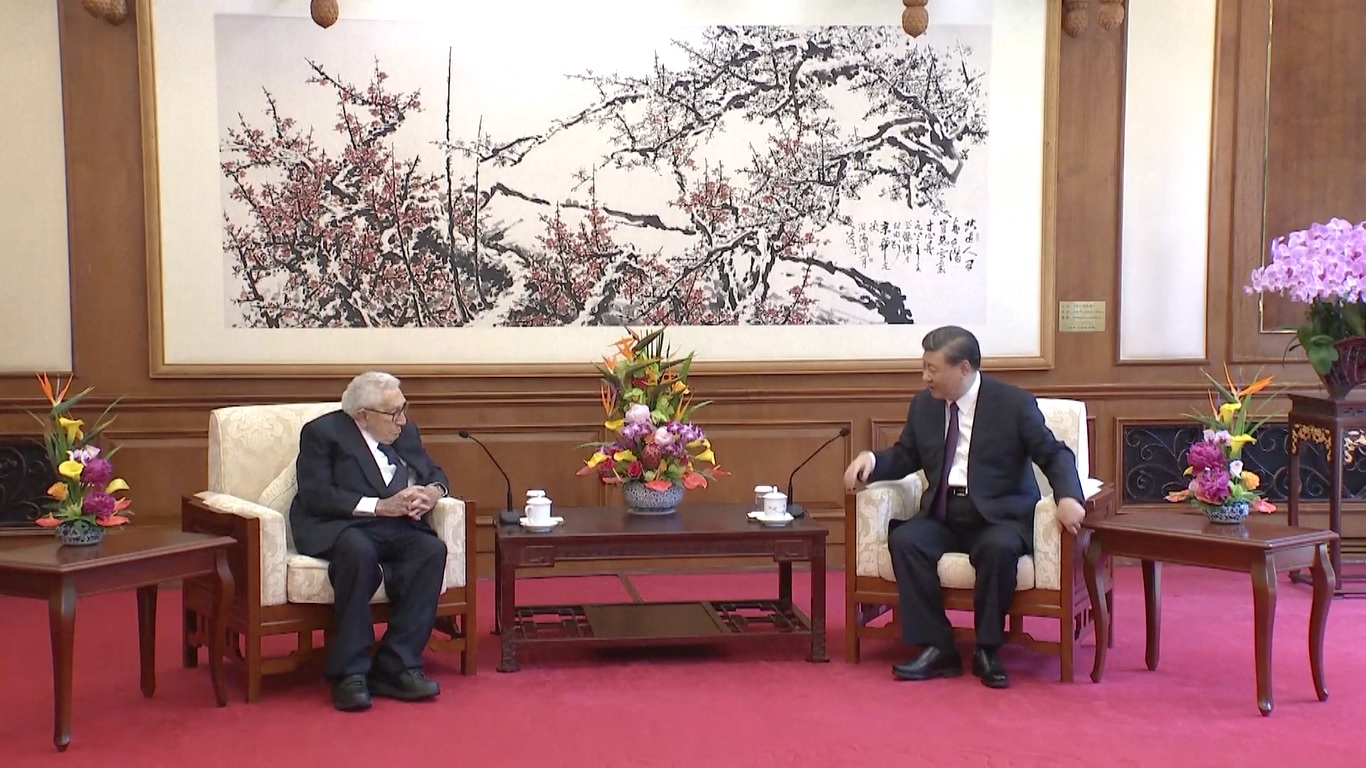 Kissinger mengatakan bahwa hubungan antara Tiongkok dan AS akan menjadi pusat perdamaian di dunia dan kemajuan masyarakat kedua negara