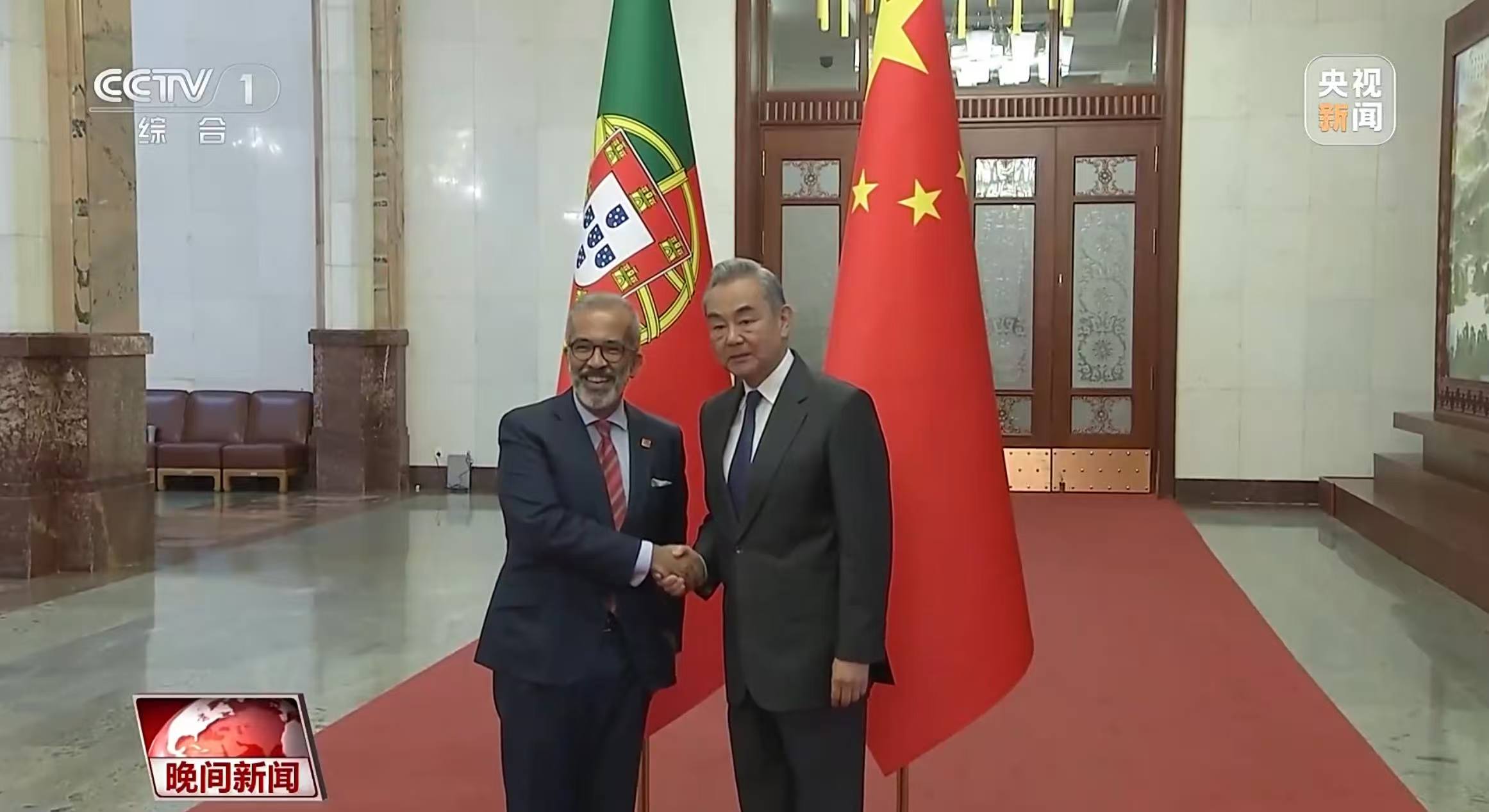 Wang Yi Temui Menlu Portugal