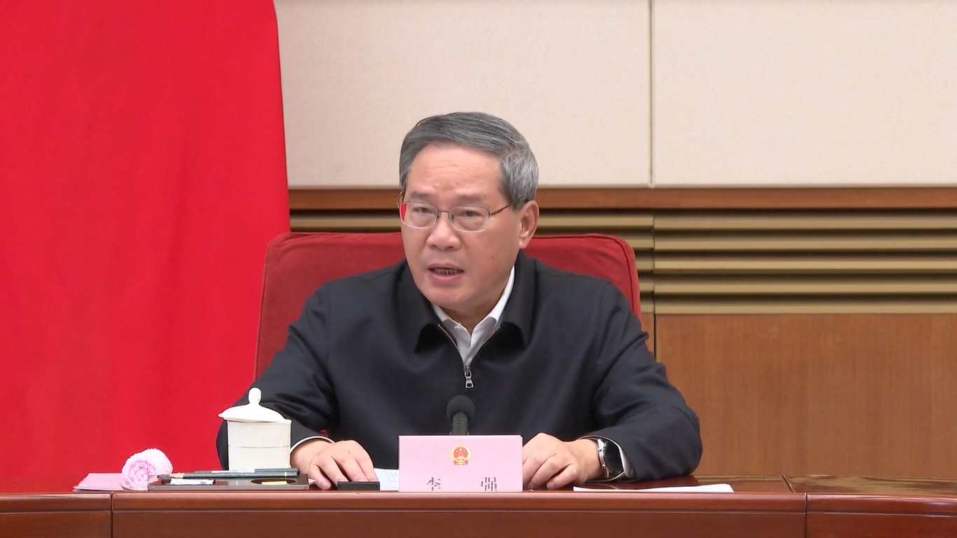 Li Qiang menyampaikan pernyataan tersebut saat memimpin rapat Dewan Negara di Beijing untuk membahas rancangan laporan kerja pemerintah