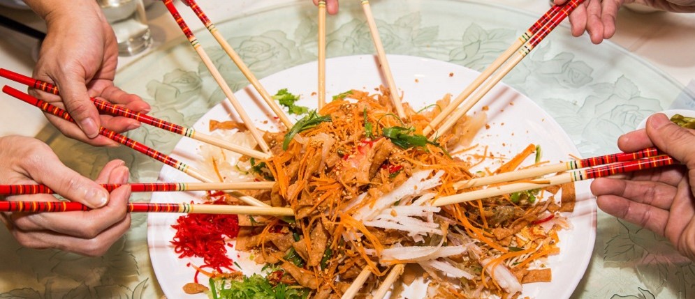 Saat merayakan Imlek