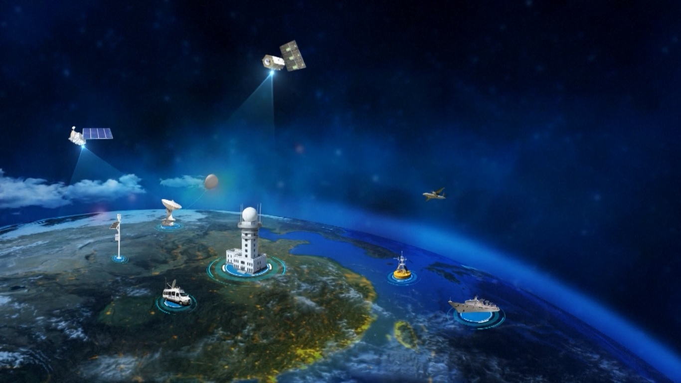 Sistem pengamatan meteorologi itu kini mencakup lebih dari 76