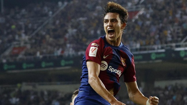 Barcelona berhasil mengalahkan Real Betis dengan skor telak 5-0 dalam laga Liga Spanyol di Estadio Olimpico Lluis Companys