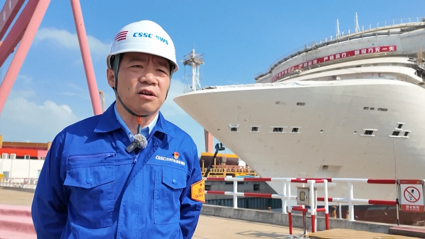 Generator Utama Kapal Pesiar Besar Kedua Buatan Tiongkok Mulai Memasok Listrik