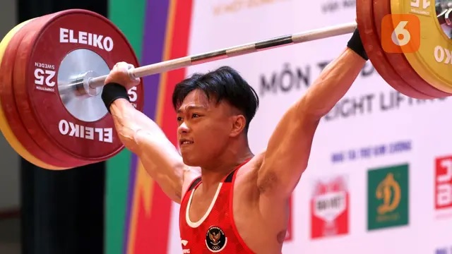 Lifter Indonesia Rahmat Erwin Abdullah kembali mengukir prestasi usai memecahkan rekor dunia angkat besi untuk angkatan clean and jerk pada Kejuaraan Dunia International Weightlifting Federation atau IWF World Championship 2023