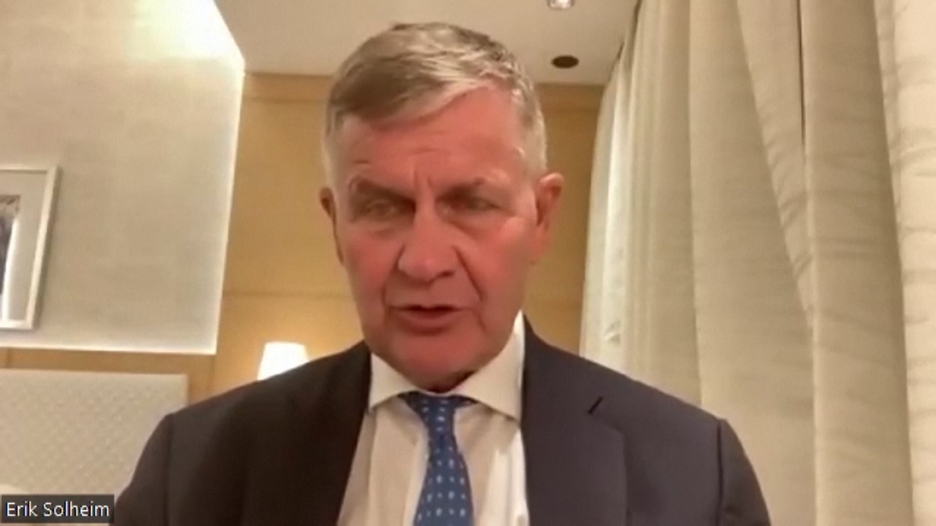 Solheim mengatakan bahwa ketika energi terbarukan semakin besar