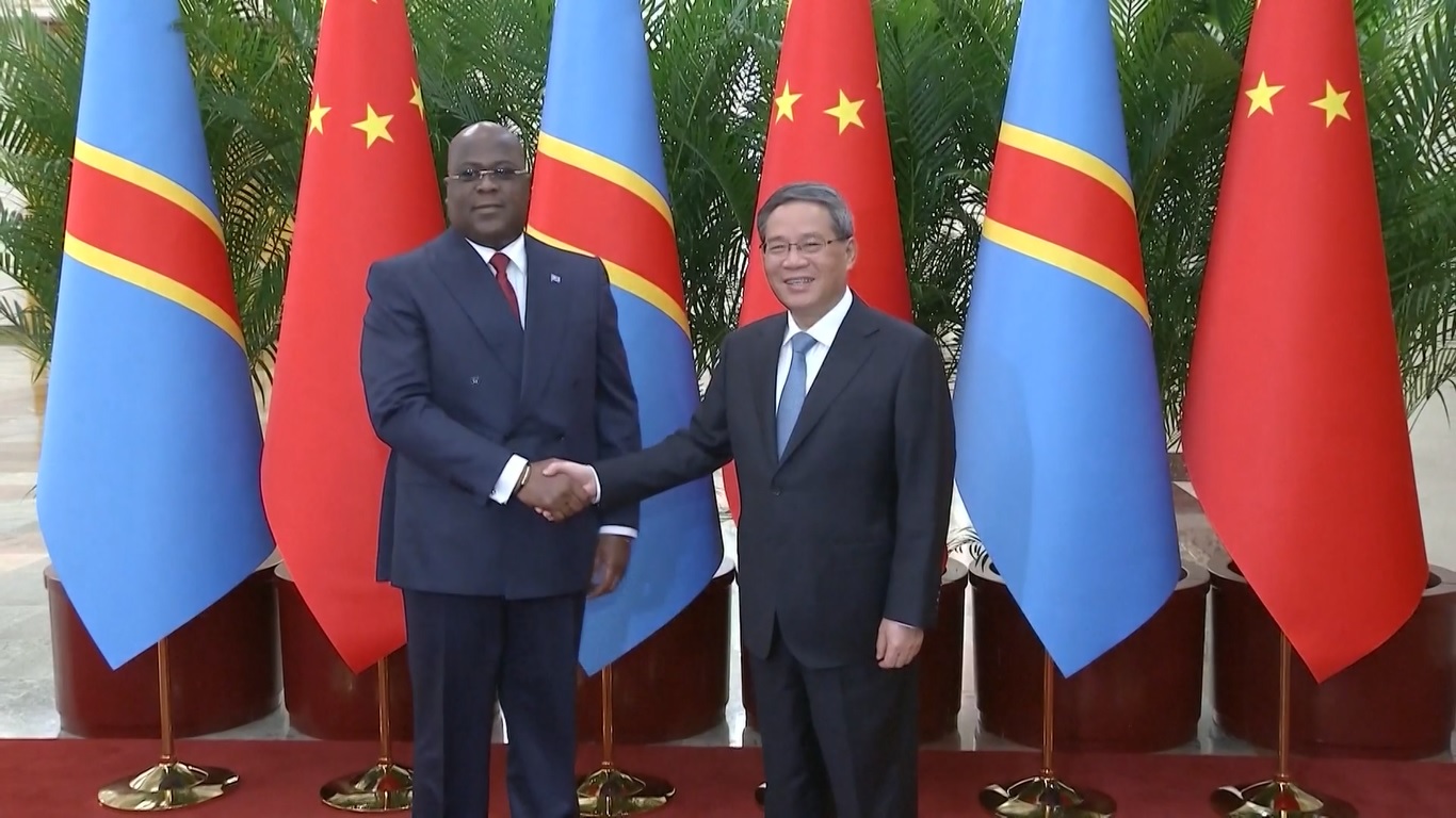 Pada pertemuannya dengan Presiden DRC