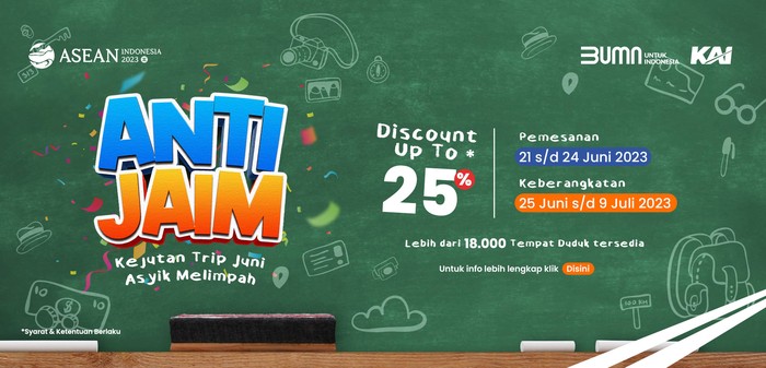 Dikutip dari akun Twitter resmi KAI @KAI121