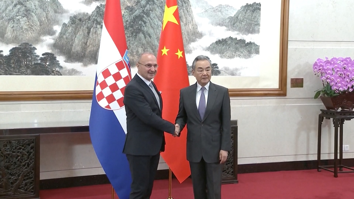 Menlu Tiongkok Gelar Pembicaraan dengan Menlu Kroasia di Beijing