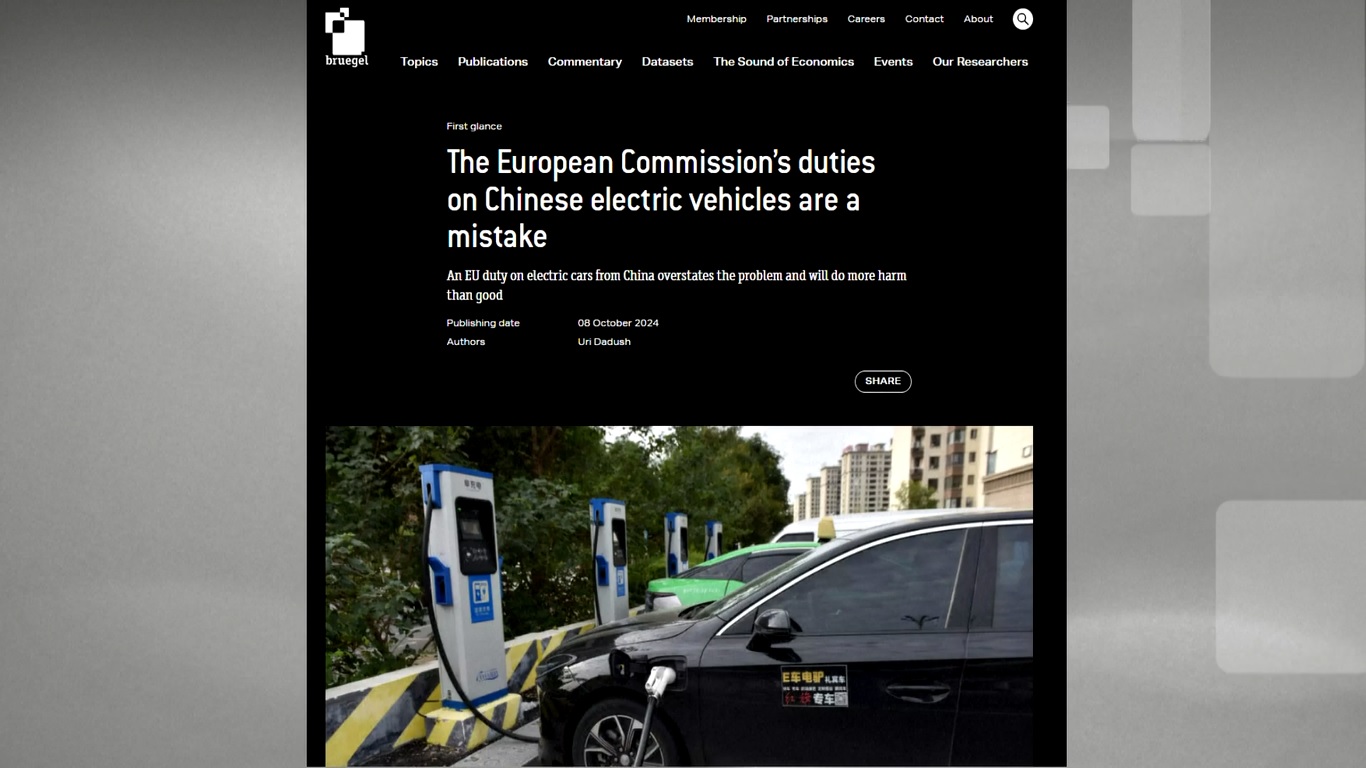 Dadush mengatakan bahwa harga EV yang tinggi di Eropa merugikan semua konsumen