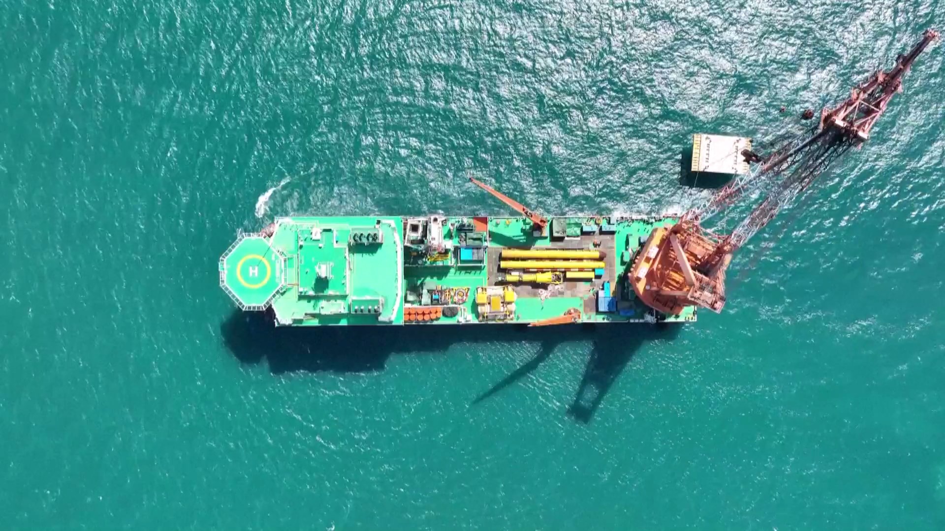 Kabin inti kolosal seberat 1