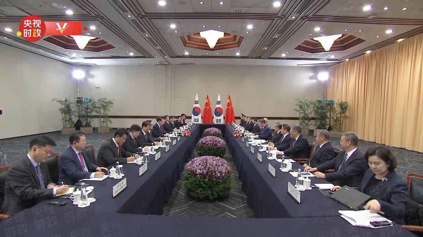 Xi menyampaikan pernyataan tersebut dalam pertemuannya dengan Presiden ROK