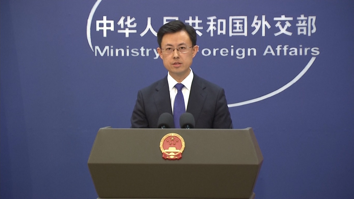 Guo membuat pernyataan tersebut sebagai tanggapan atas pertanyaan media tentang ketegangan terkini antara India dan Pakistan