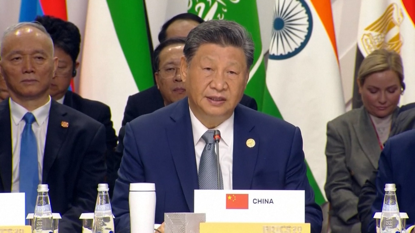 Xi menyampaikan pernyataan tersebut saat berpidato dalam dialog para pemimpin BRICS Plus yang diadakan selama KTT BRICS ke-16 di kota Kazan