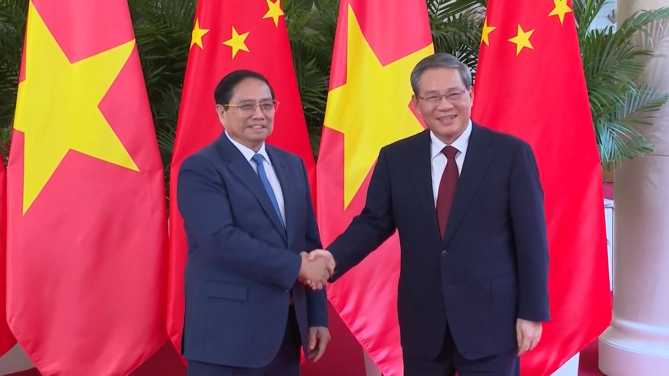 Perdana Menteri Tiongkok Bertemu PM Vietnam